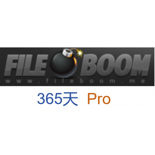 fileboom Pro版fboom.me高級會員升級碼365天激活碼(50G/天)